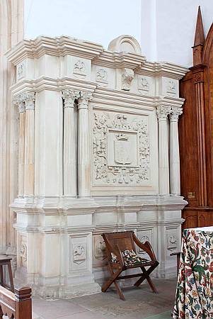 Fotheringhay - Detail of Carving